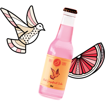 Bird Bottle Grapefruid